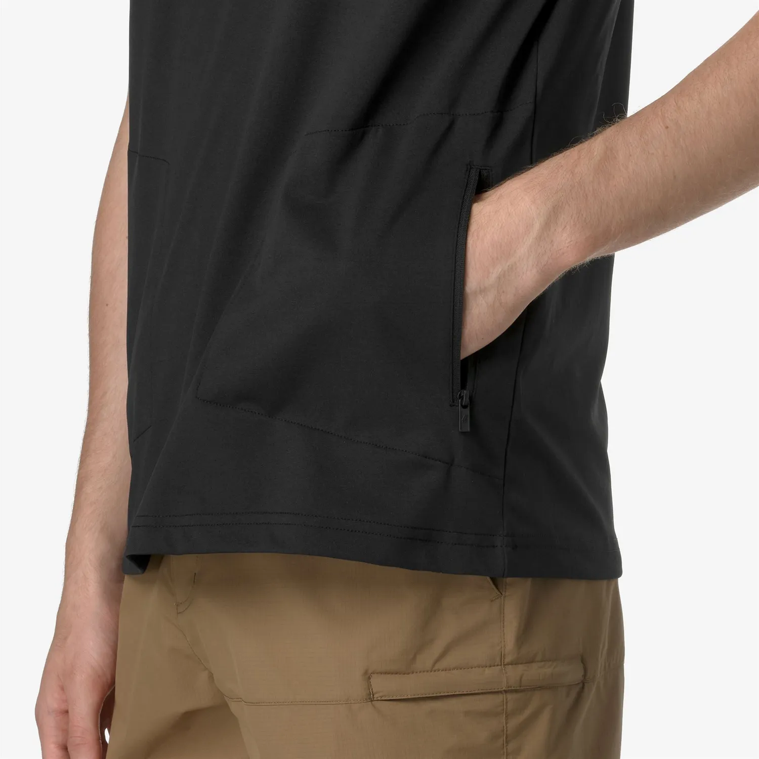 K-Way Seril Coral Gardeners tricou negru pliabil