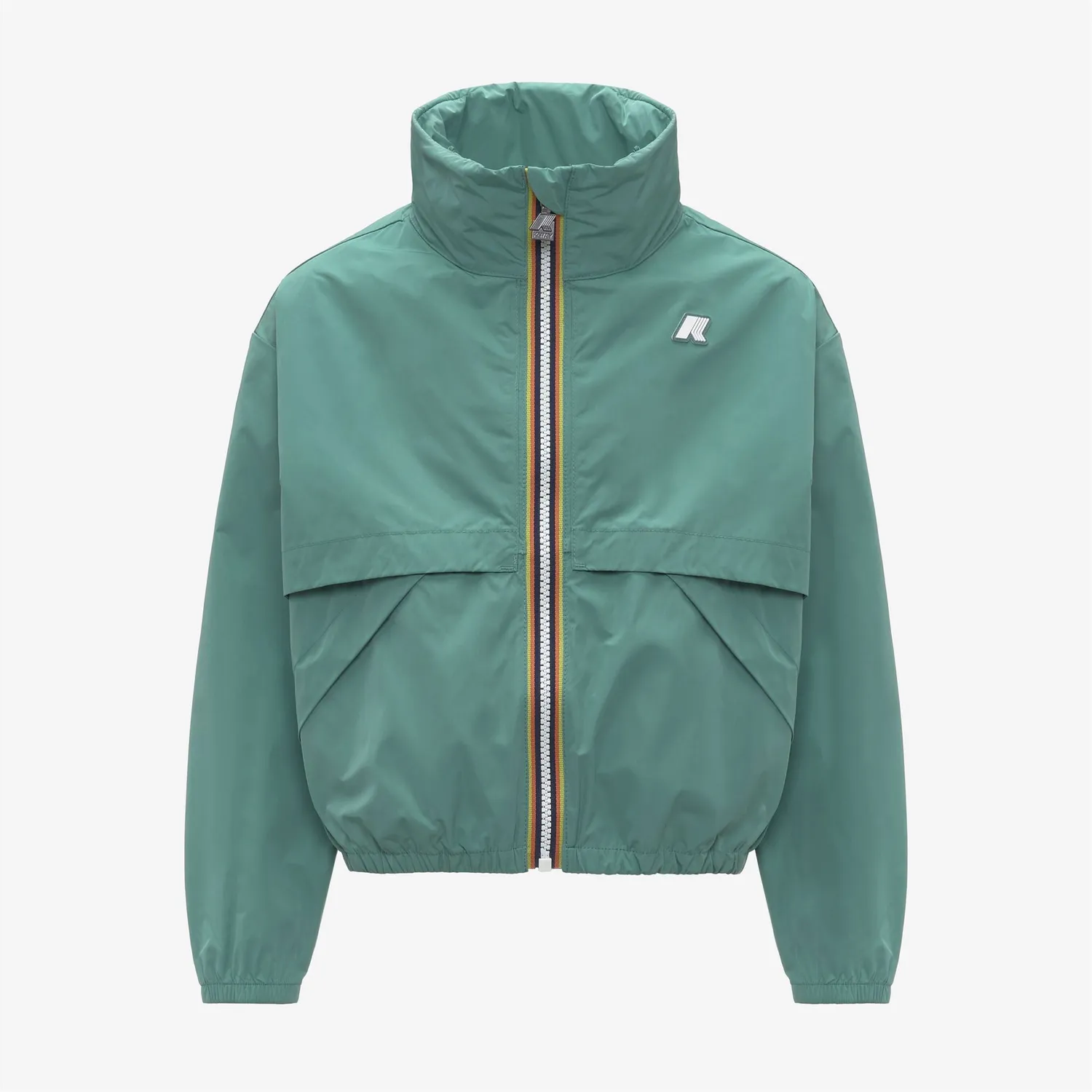 K-Way Aubette K51416W geaca fete verde scurta