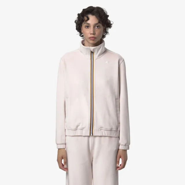 K-Way Vivi jachetă fleece Rose Hushed polár