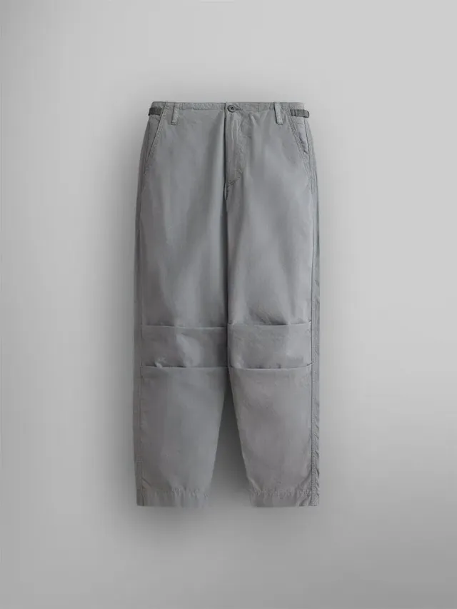 Alpha Industries Barrel Leg pantaloni dama gri bumbac