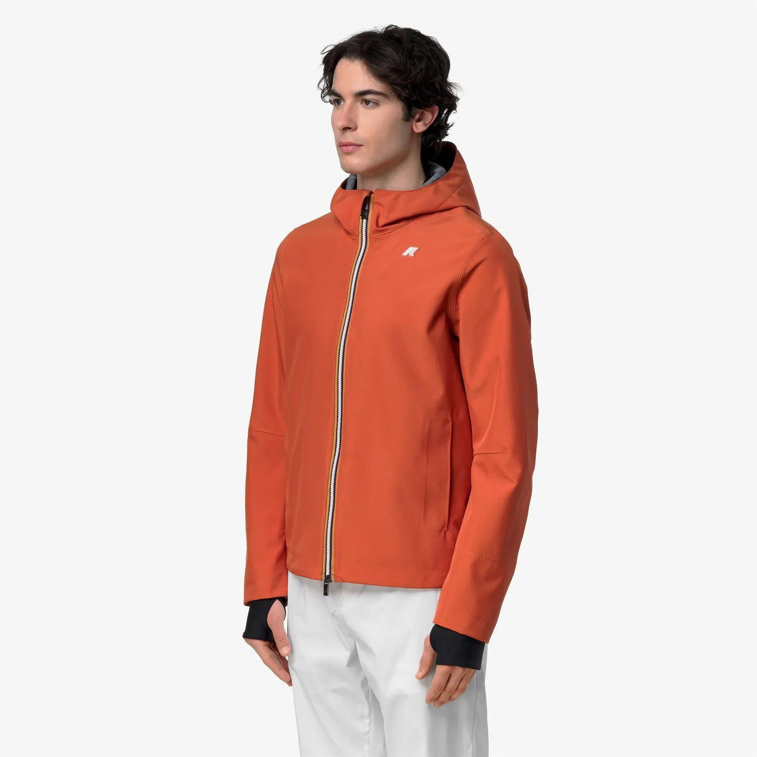 K-Way Jacko geacă bărbați Orange Brownish 10.000 mm