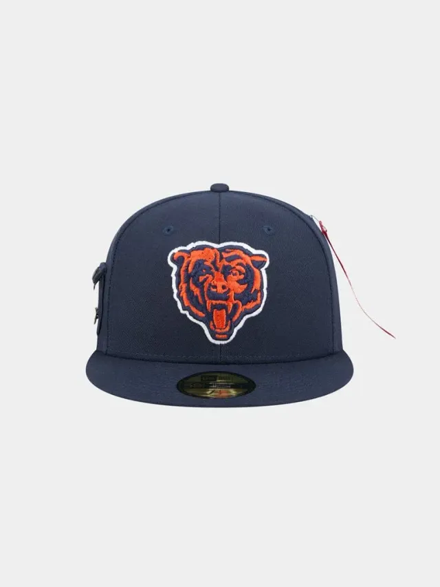 Alpha Industries Chicago Bears 59FIFTY șapcă fitted navy antivânt
