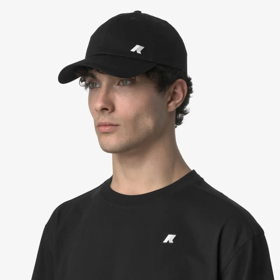 K-Way Rob sapca neagra bumbac reglabila
