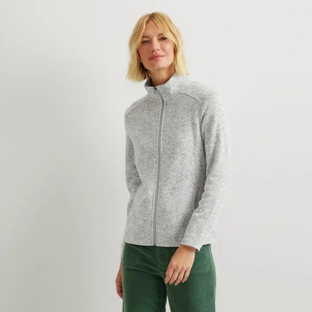 Eddie Bauer Radiator Fleece 2.0 geacă damă gri deschis