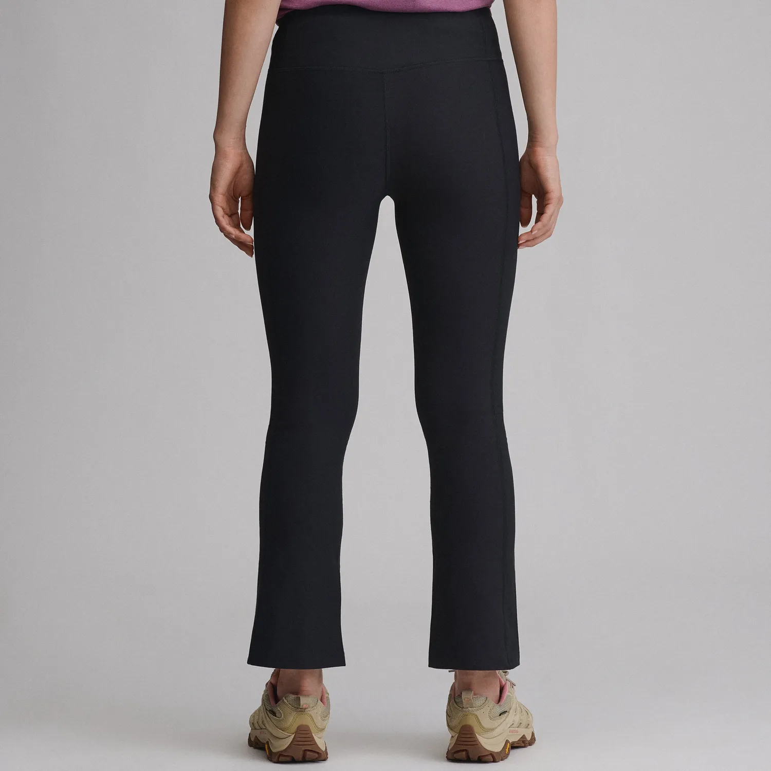 Eddie Bauer Train Ascent pantaloni dama evazati negri stretch