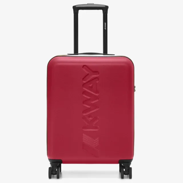 K-Way Trolley Small troller cabina 35L rosu-albastru