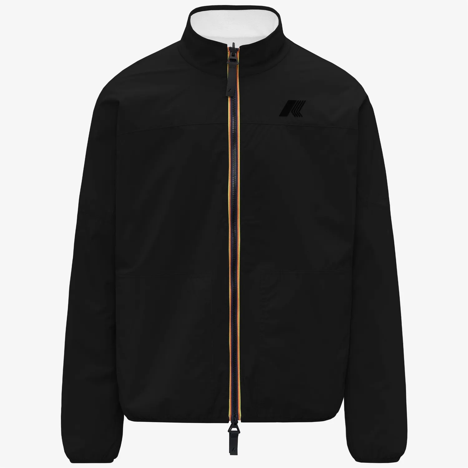K-Way Bessanne Sherpa geaca alba reversibila