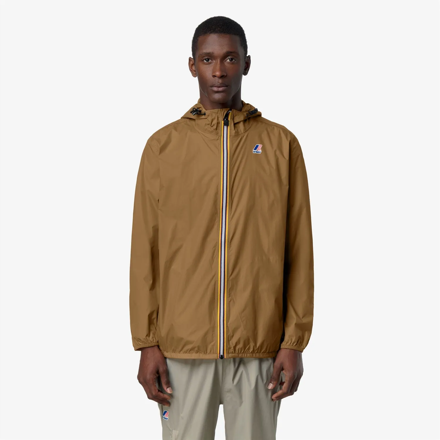 K-Way Le Vrai 4.0 Claude geaca unisex maro ripstop