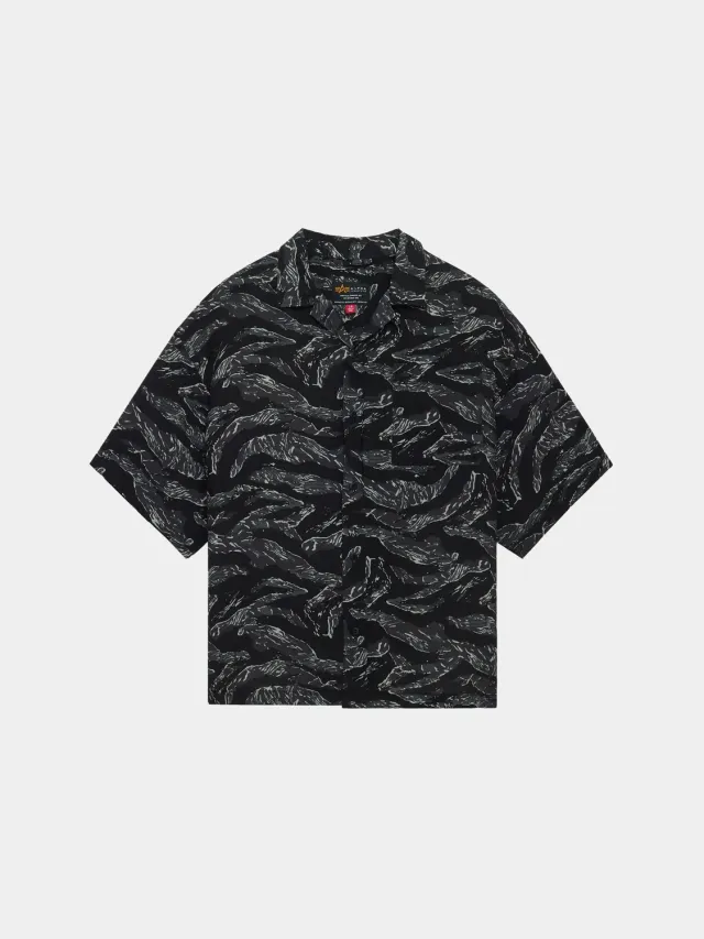 Alpha Industries Camo Relaxed Camp camasa gri tiger camo vascoza