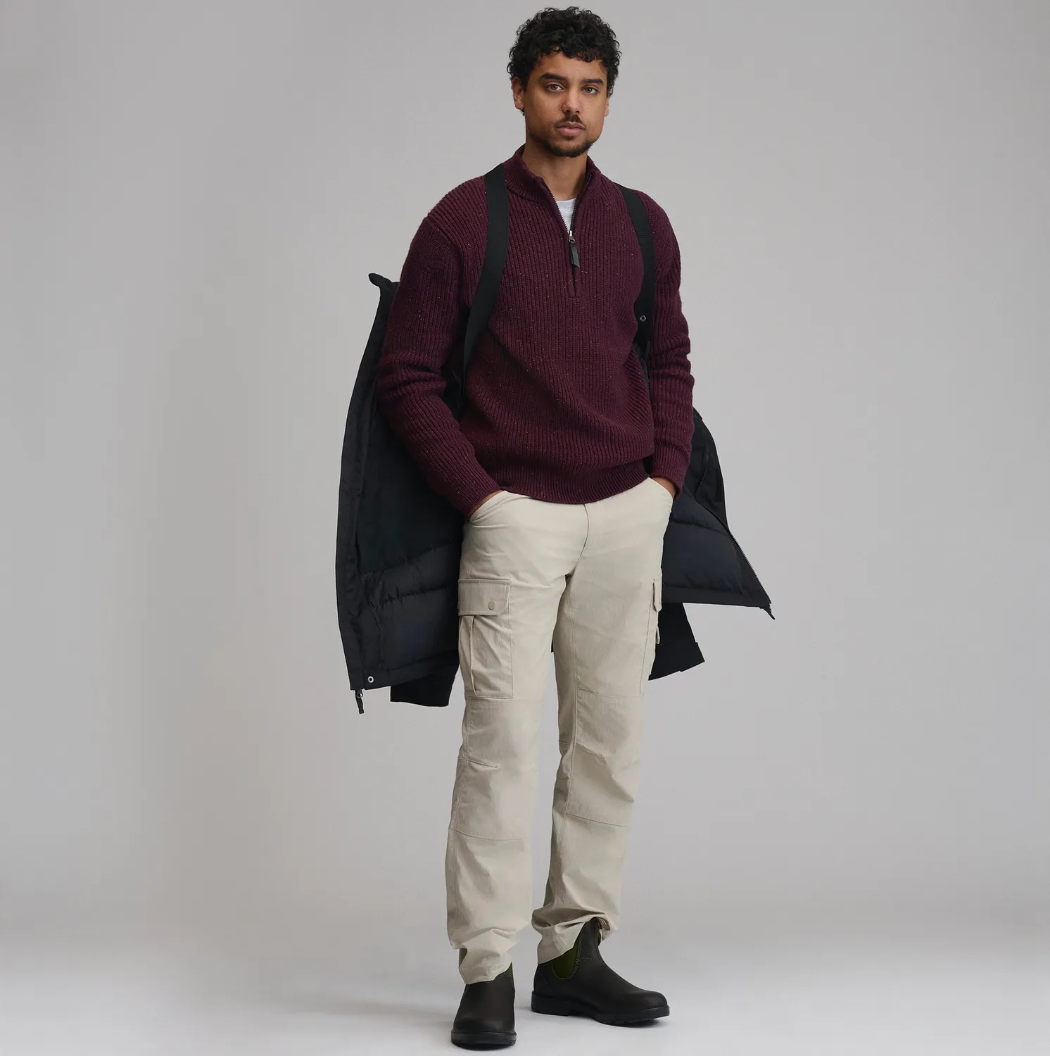 Eddie Bauer Superior Arctic parka bărbați Black impermeabilă