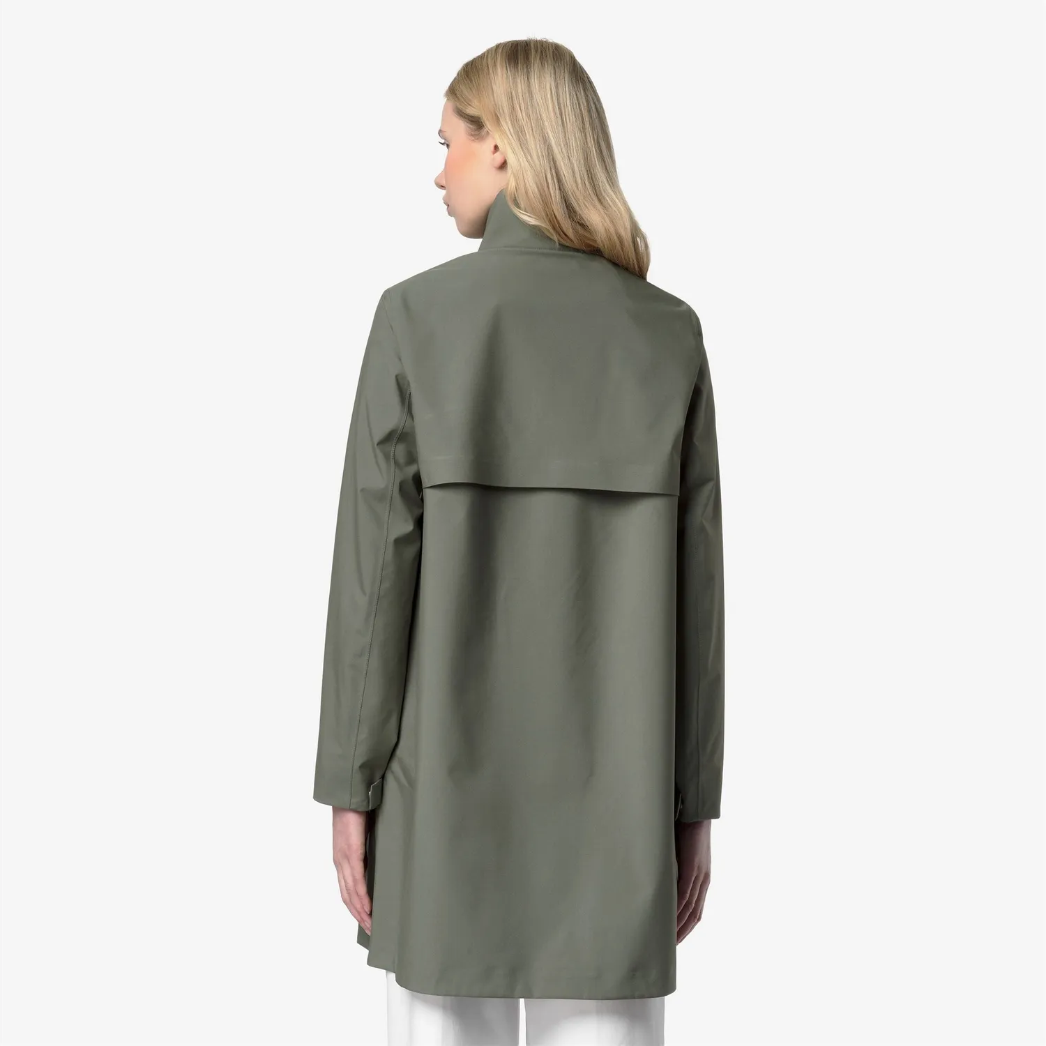 K-Way Dukesse Geaca 3/4 Dama Verde Lichen