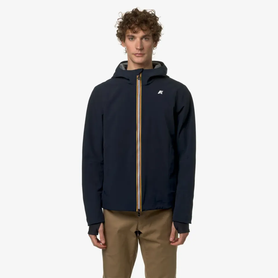 K-Way Jacko Bonded Jersey geacă bărbați blue depth 10000mm