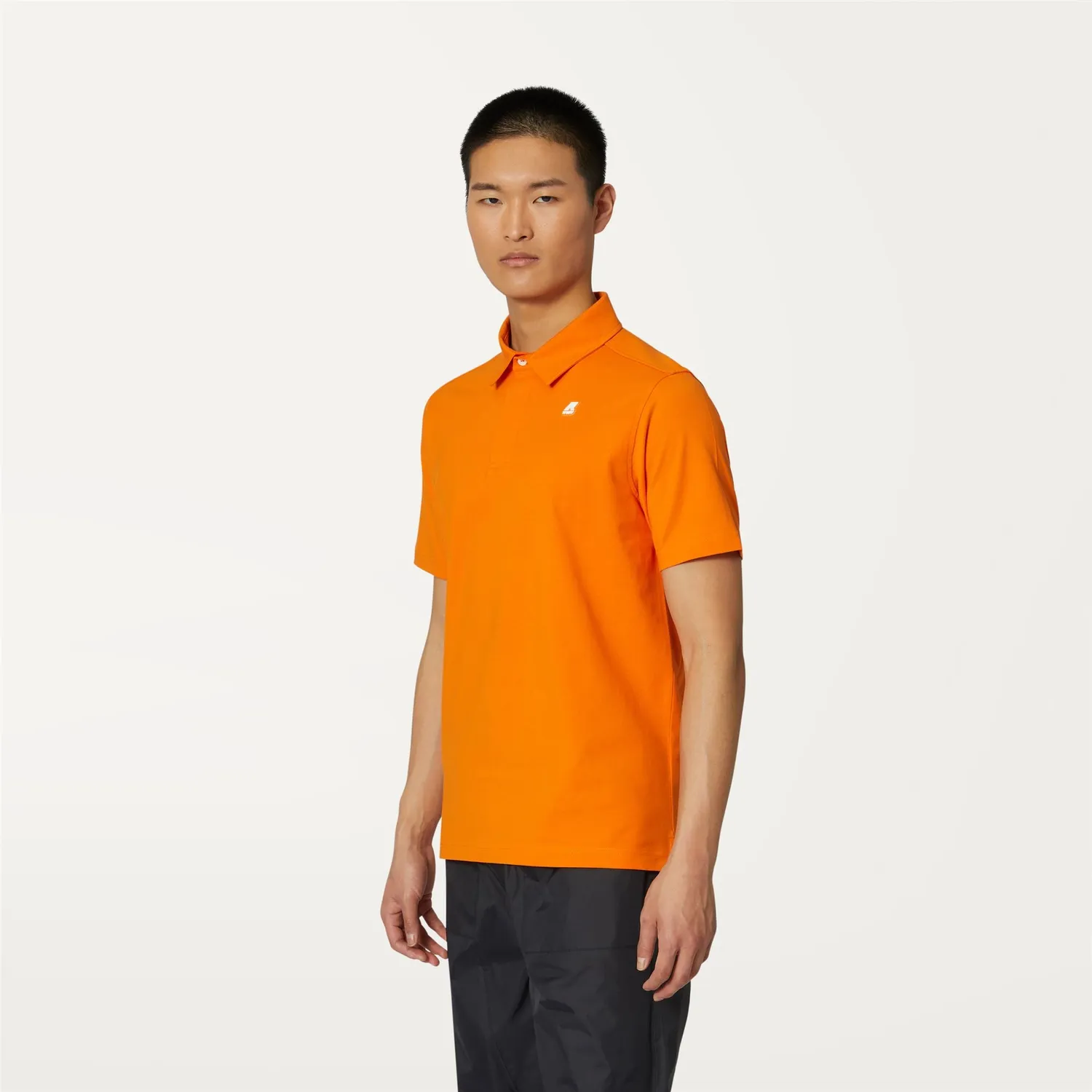 K-Way Vincelle tricou polo barbati portocaliu calduros