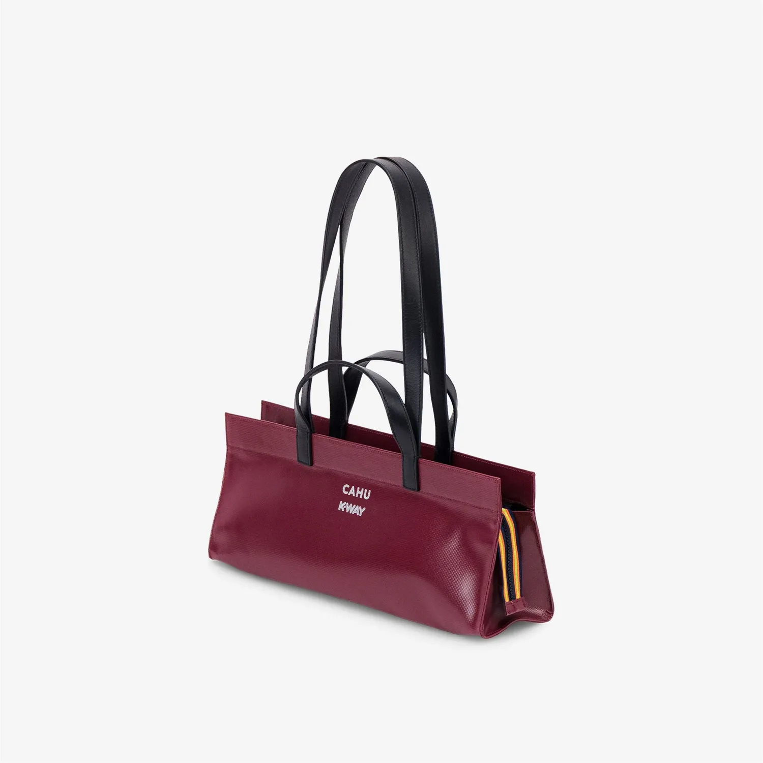 K-Way Mamie Baguette geanta rosie PVC piele