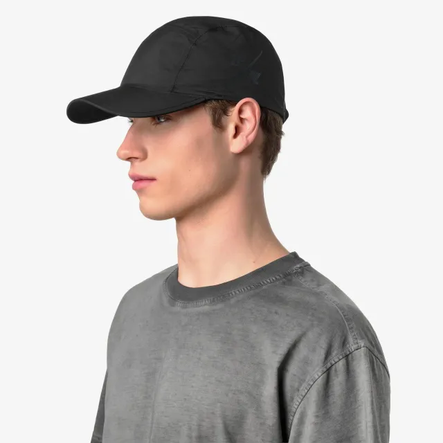 K-Way Action Bel sapca unisex black pure impermeabila