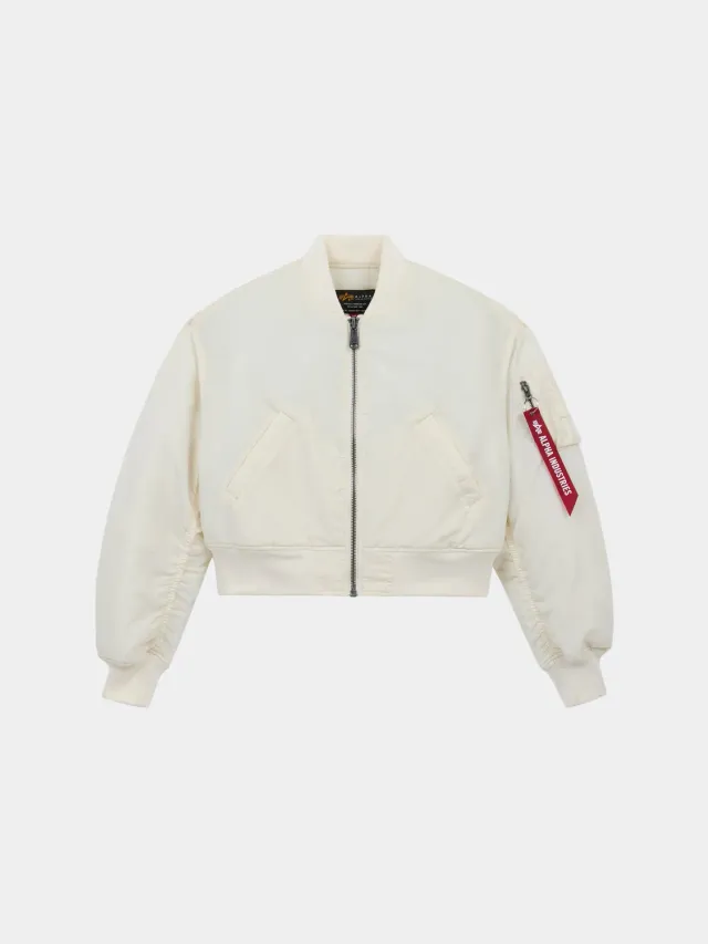 Alpha Industries MA-1 Cropped geacă bomber damă negru