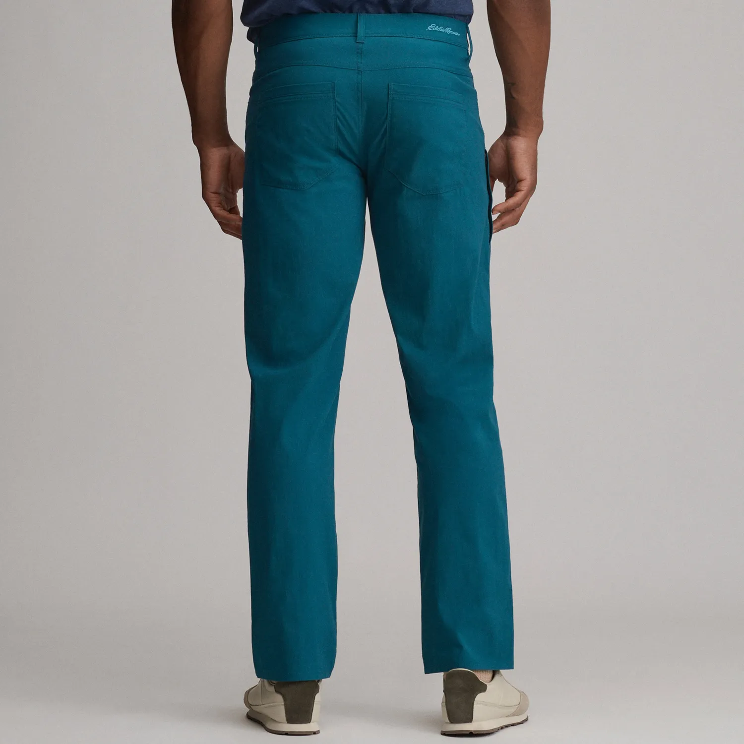 Eddie Bauer Ranger 5-Pocket pantaloni Meridian Blue rezistenti