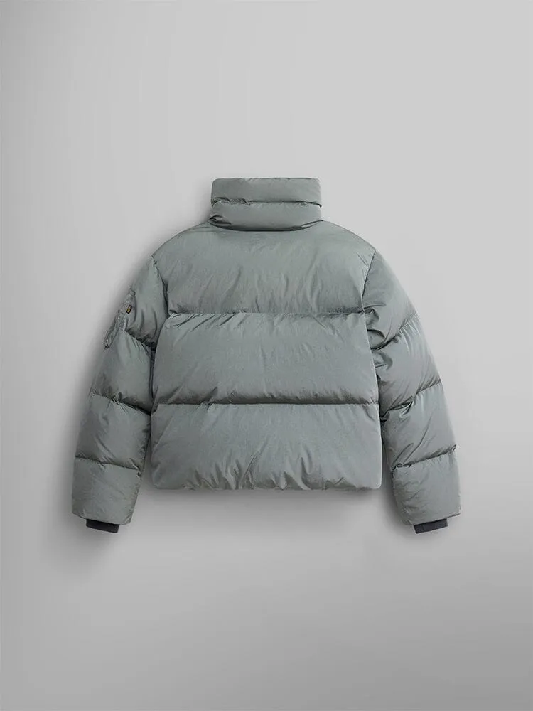 Alpha Industries Sierra parka scurta gri puf dama calduros