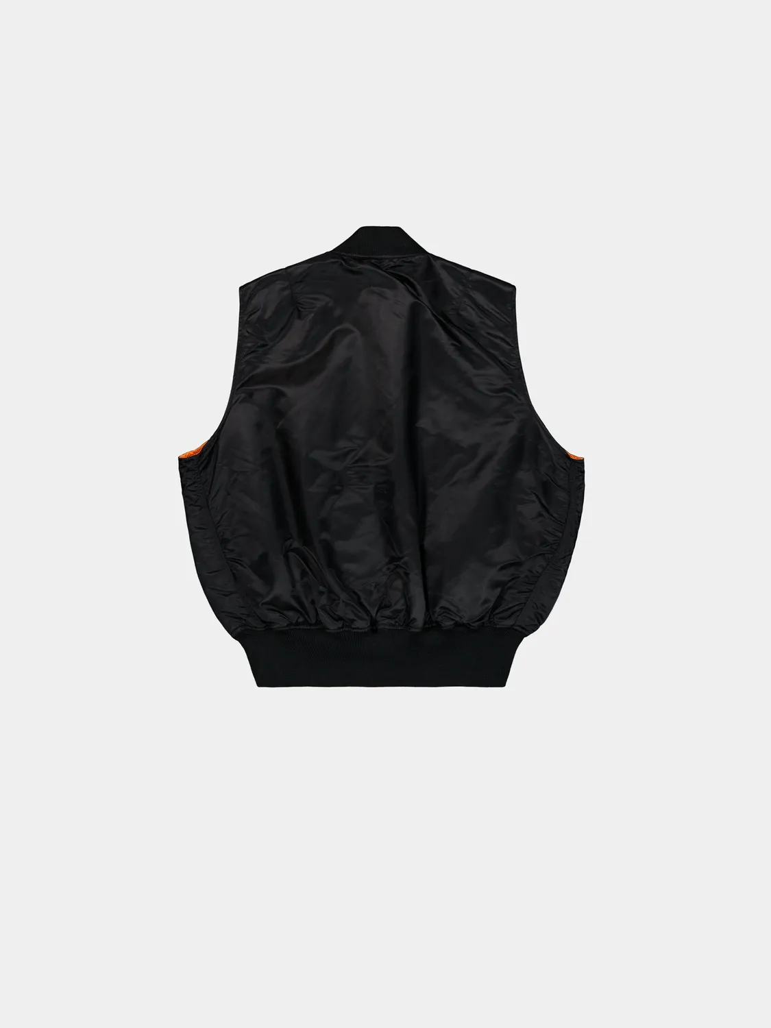 Alpha Industries MA-1 Heritage vestă neagră reversibilă