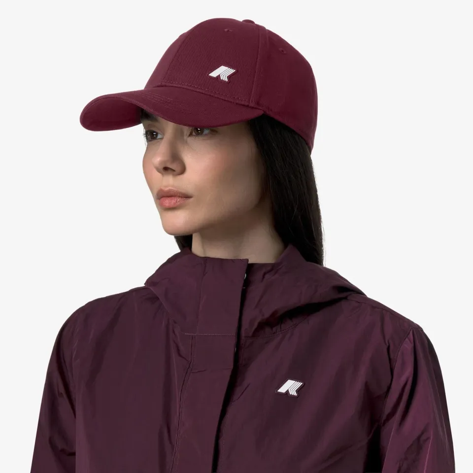 K-Way Ily ILY șapcă bumbac violet mauve wine
