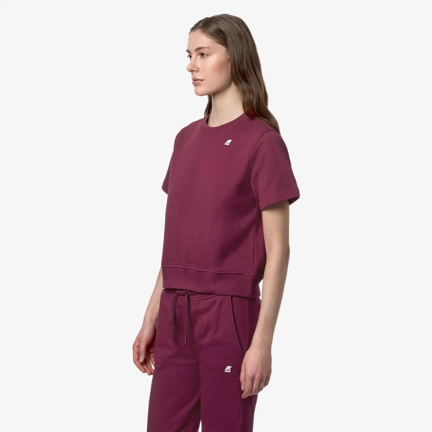 K-Way Emelette tricou dama rosu bumbac