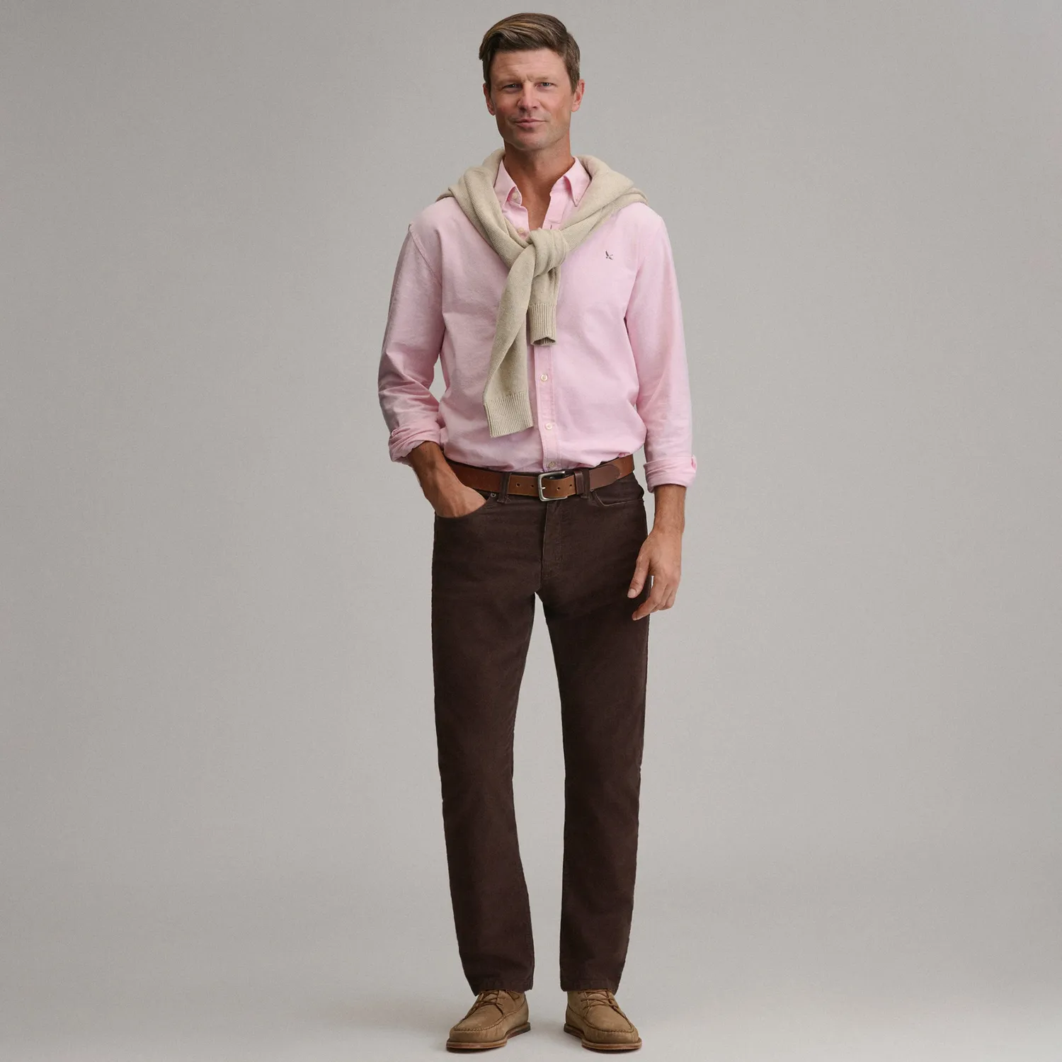 Eddie Bauer Eddie's Corduroy pantaloni bărbați catifea maro