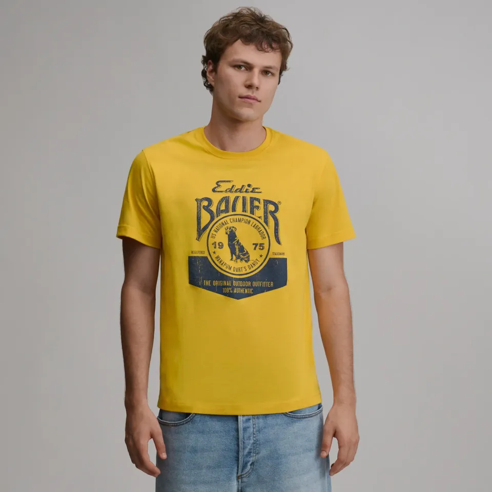 Eddie Bauer EB Champion Lab tricou Dijon bumbac