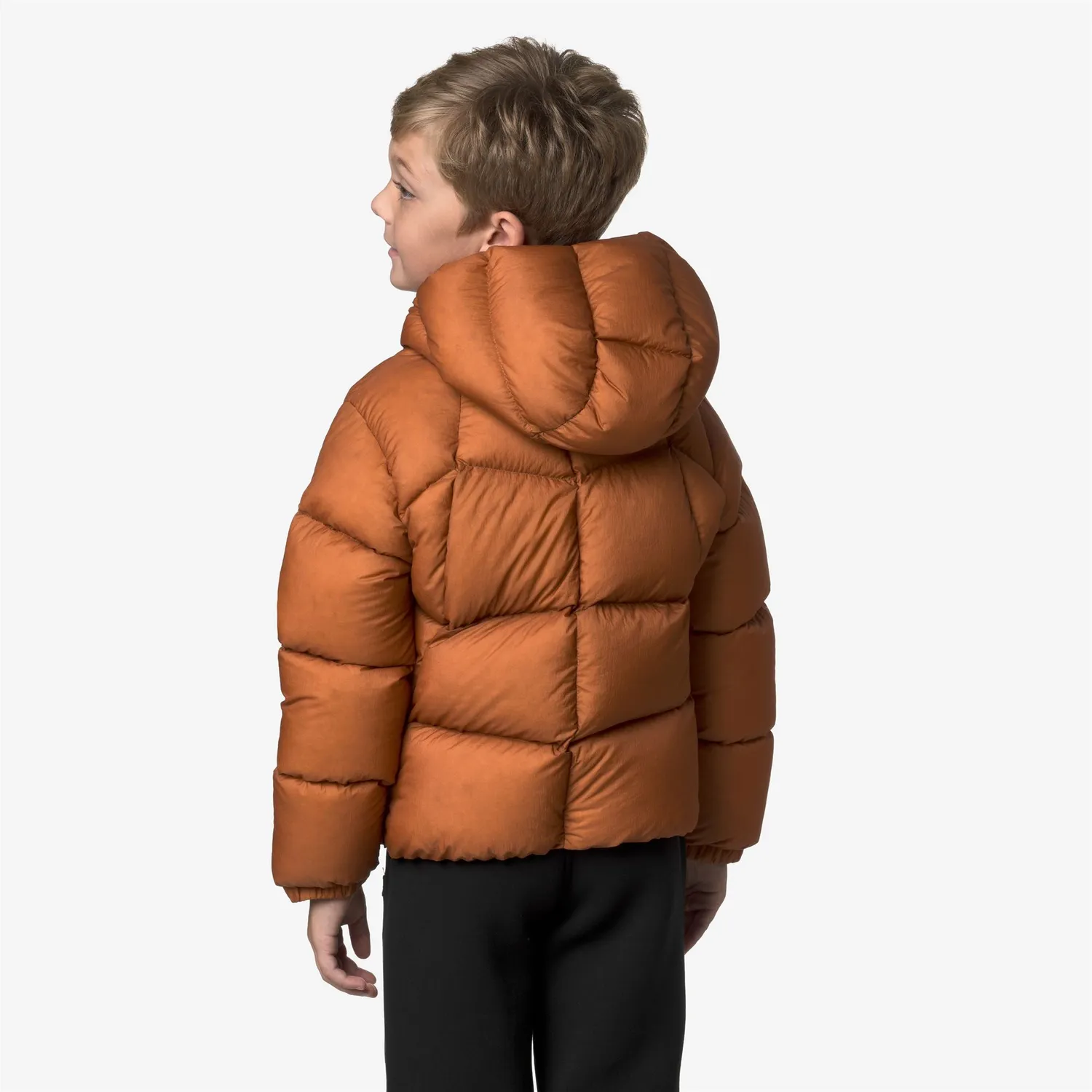 K-Way P. Quill Thermo Light geaca baieti portocaliu puf