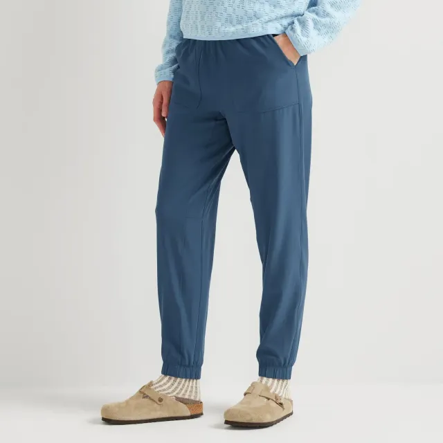 Eddie Bauer Flexion pantaloni damă negri cu polar