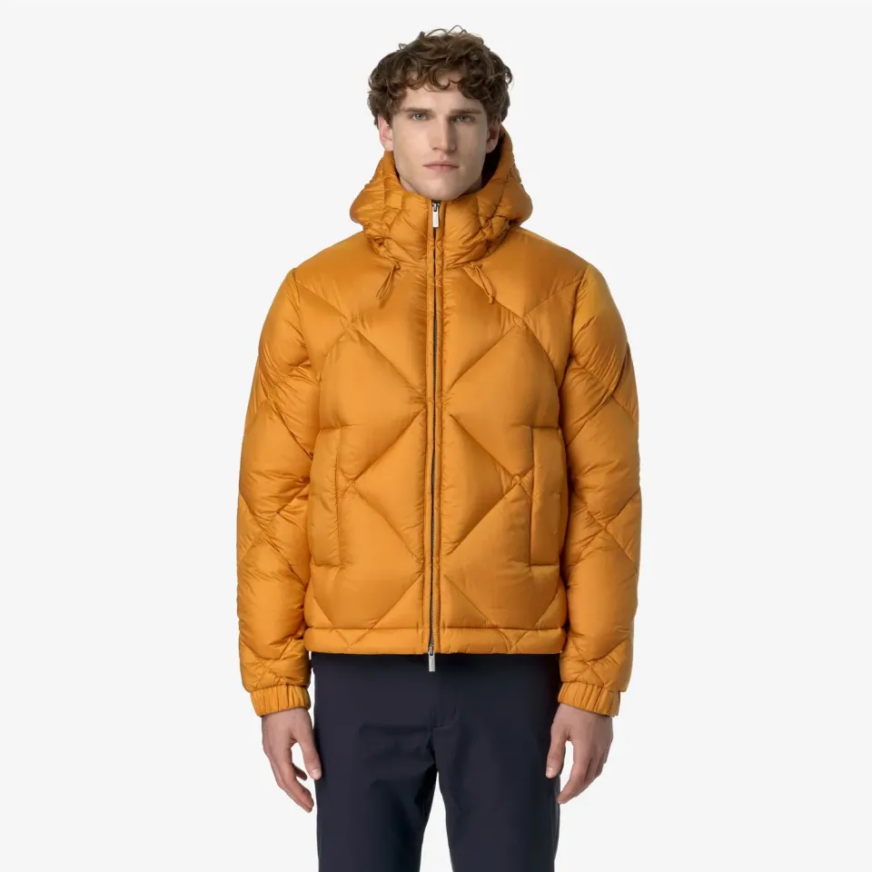 K-Way Quill Super Light Thermo Heavy geaca barbati Yellow Inca puf