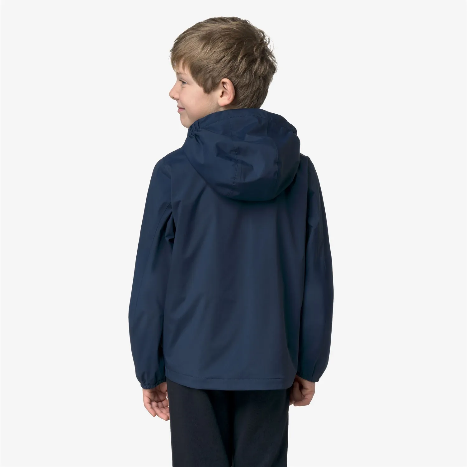 K-Way Jack Stretch Nylon Jersey geaca baieti albastru impermeabila