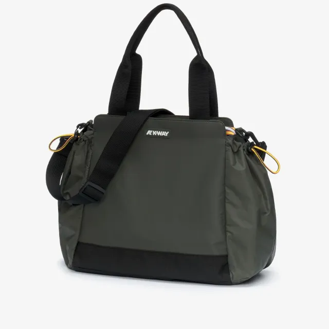 K-Way Aisy geantă shopper verde impermeabilă