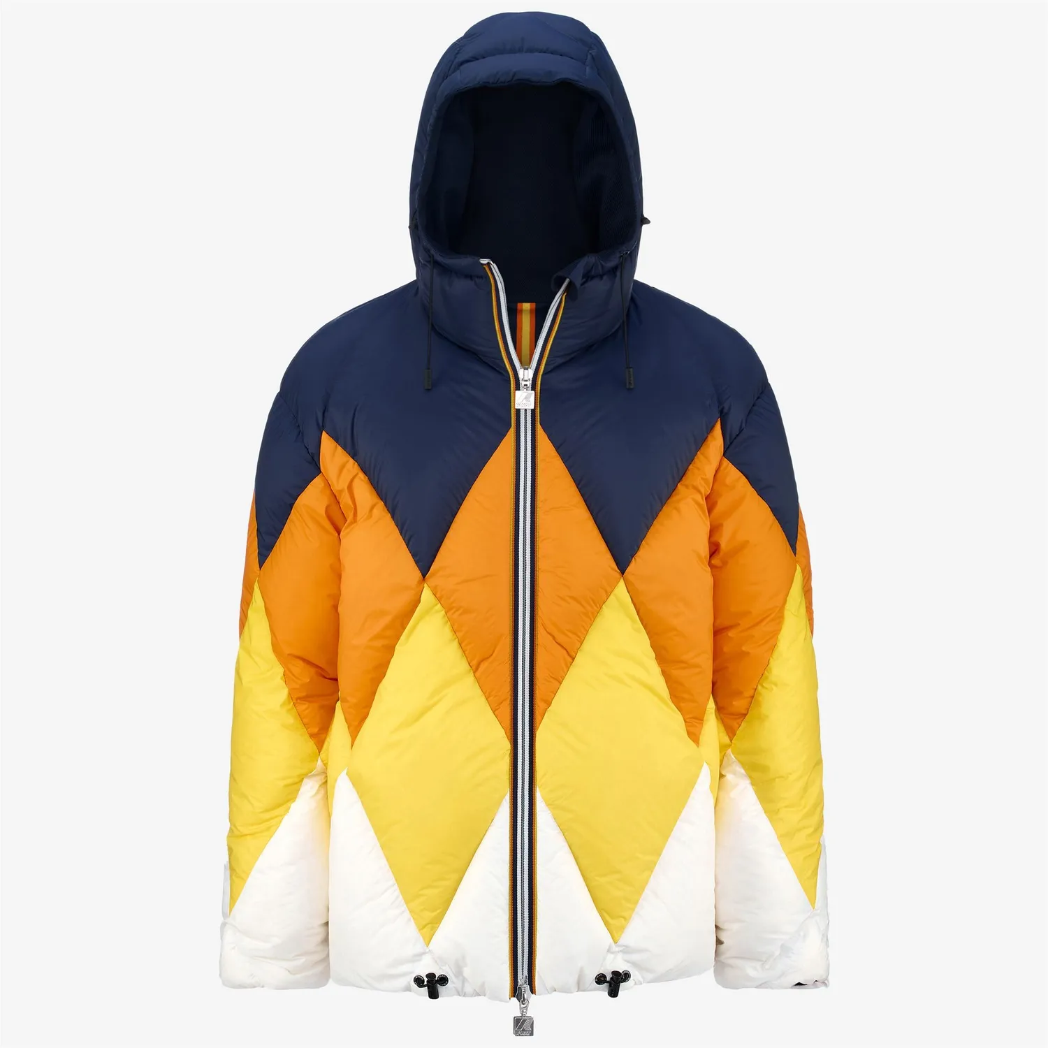 K-Way Eloi Wool palton bleumarin reversibil