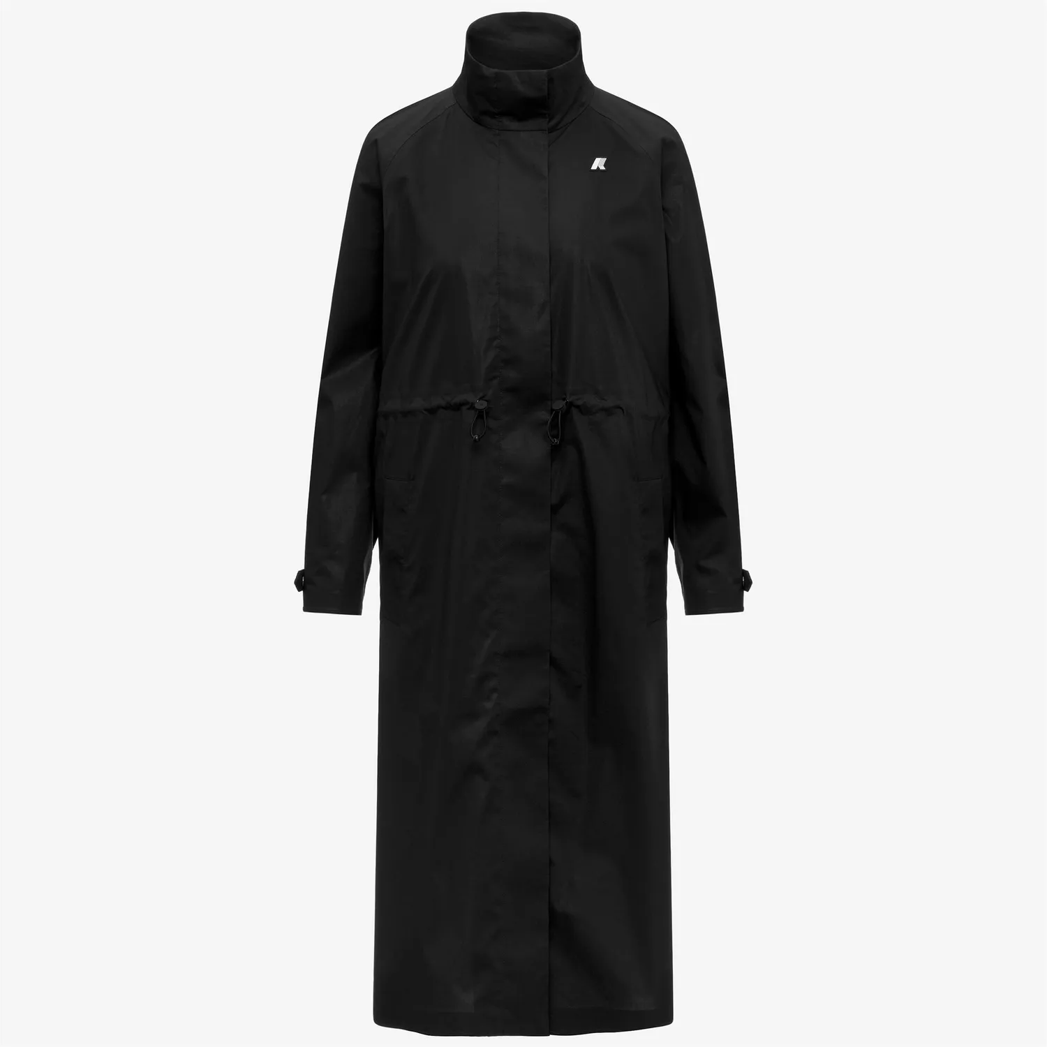 K-Way Barbrein Cotton 3Layers palton damă negru lung