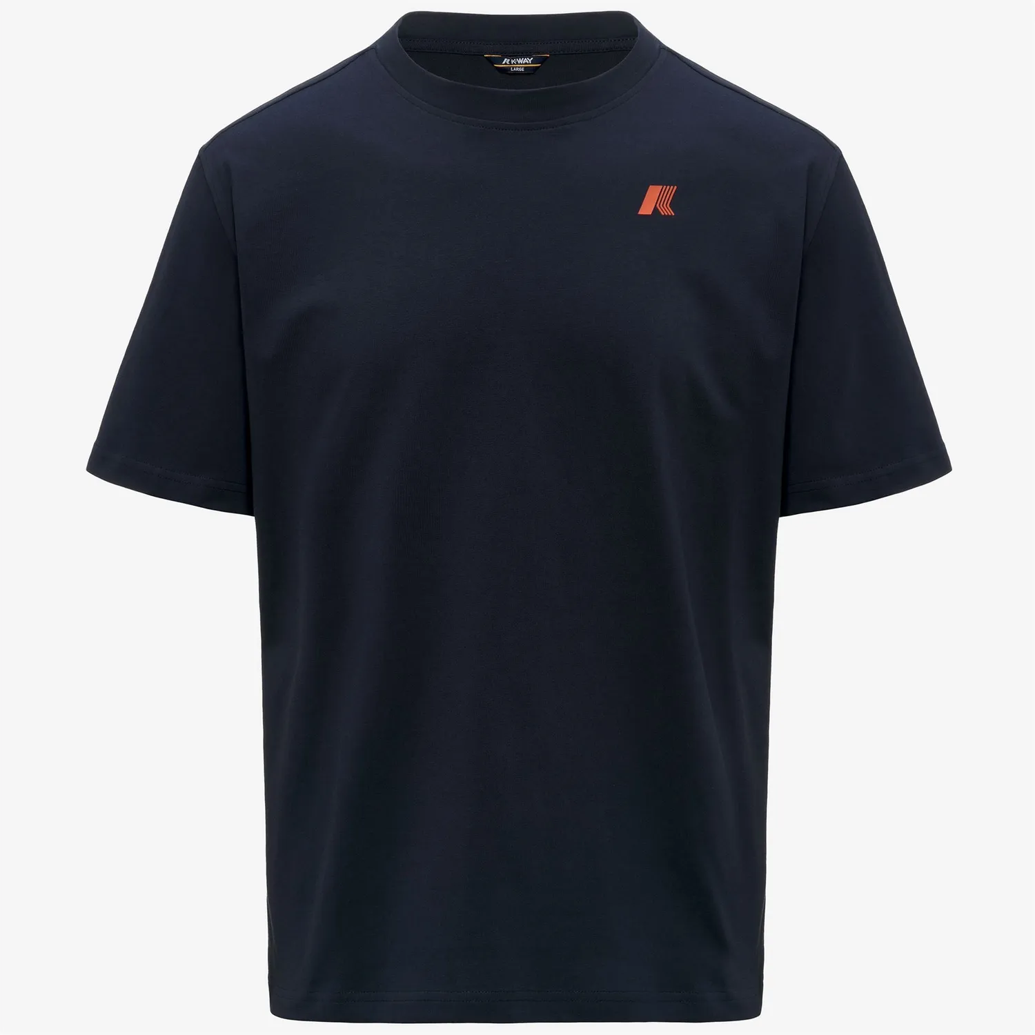 K-Way Solo Jersey Wave tricou barbati albastru depth bumbac