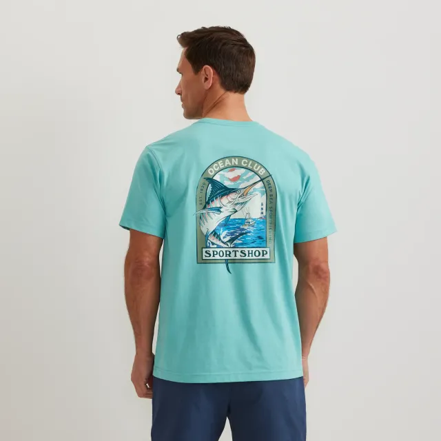 Eddie Bauer EB Ocean Club tricou Surf relaxat