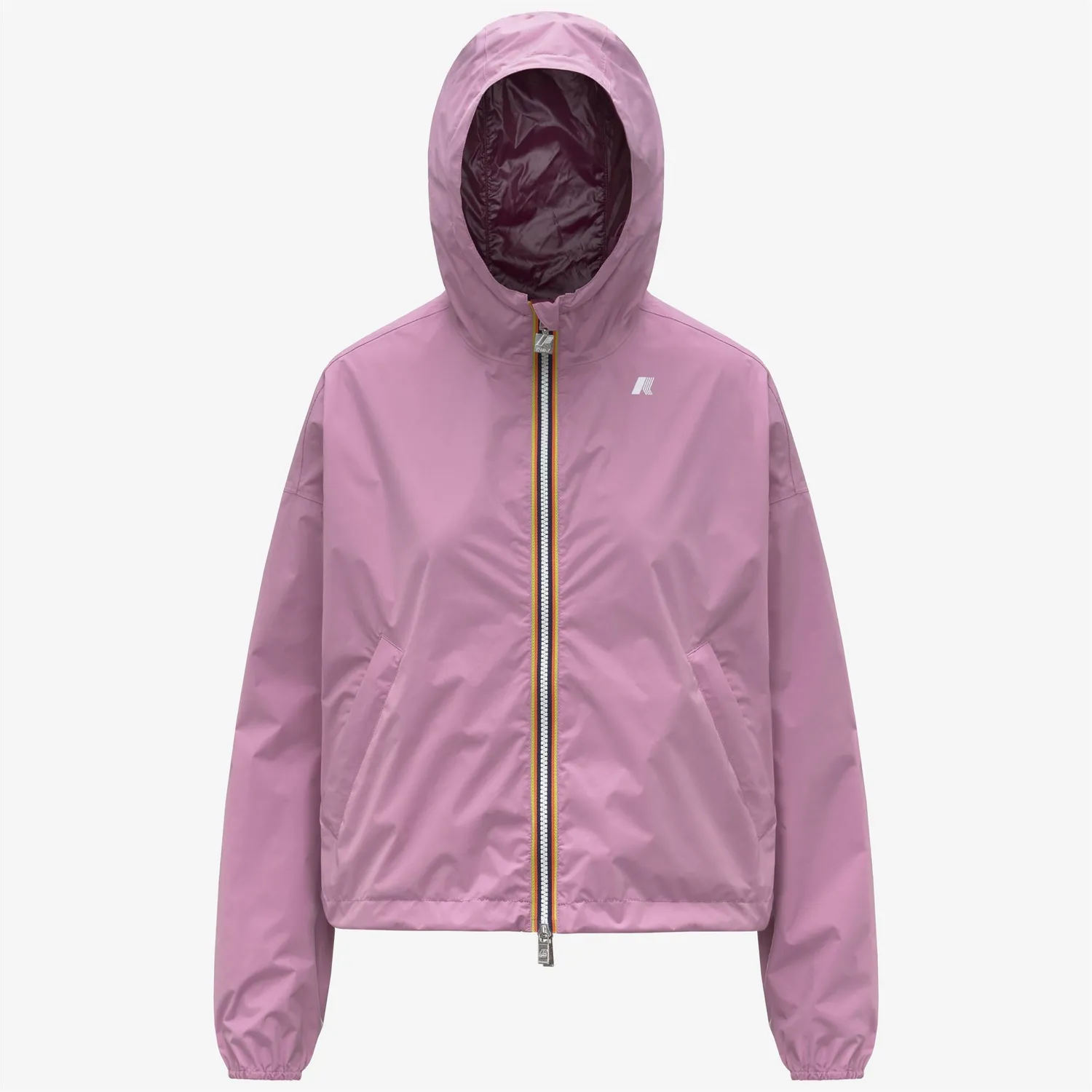 K-Way Laurette Plus.2 Double geacă scurtă damă violet reversibilă