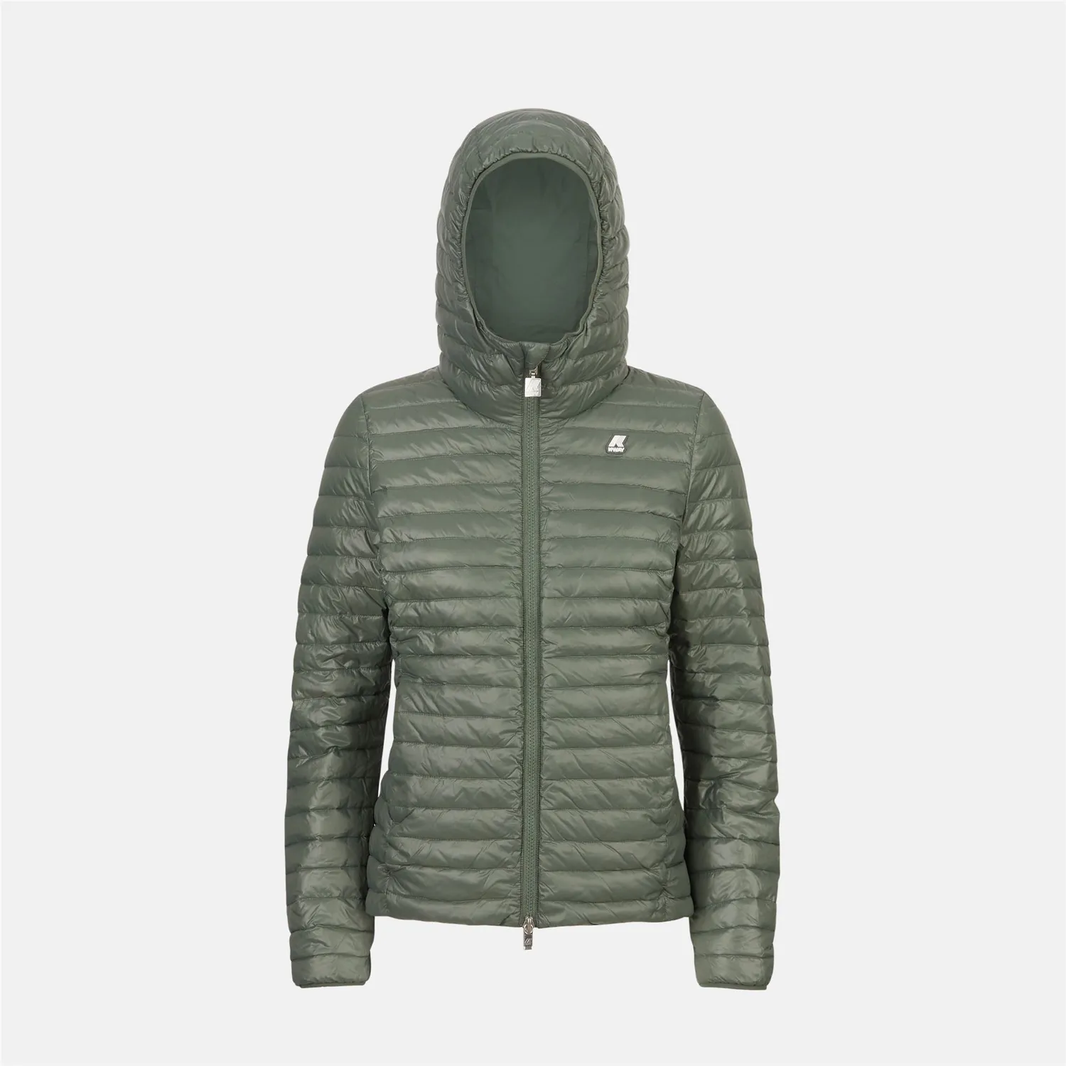 K-Way Lily geacă damă Green Laurel reversibilă
