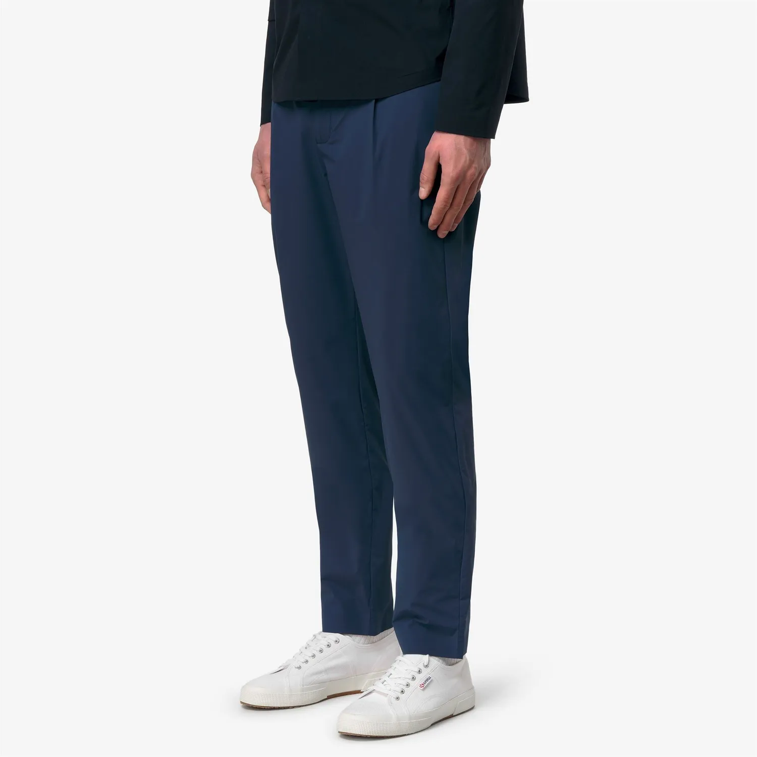 K-Way Ailty Light Tech PL pantaloni chino albastri