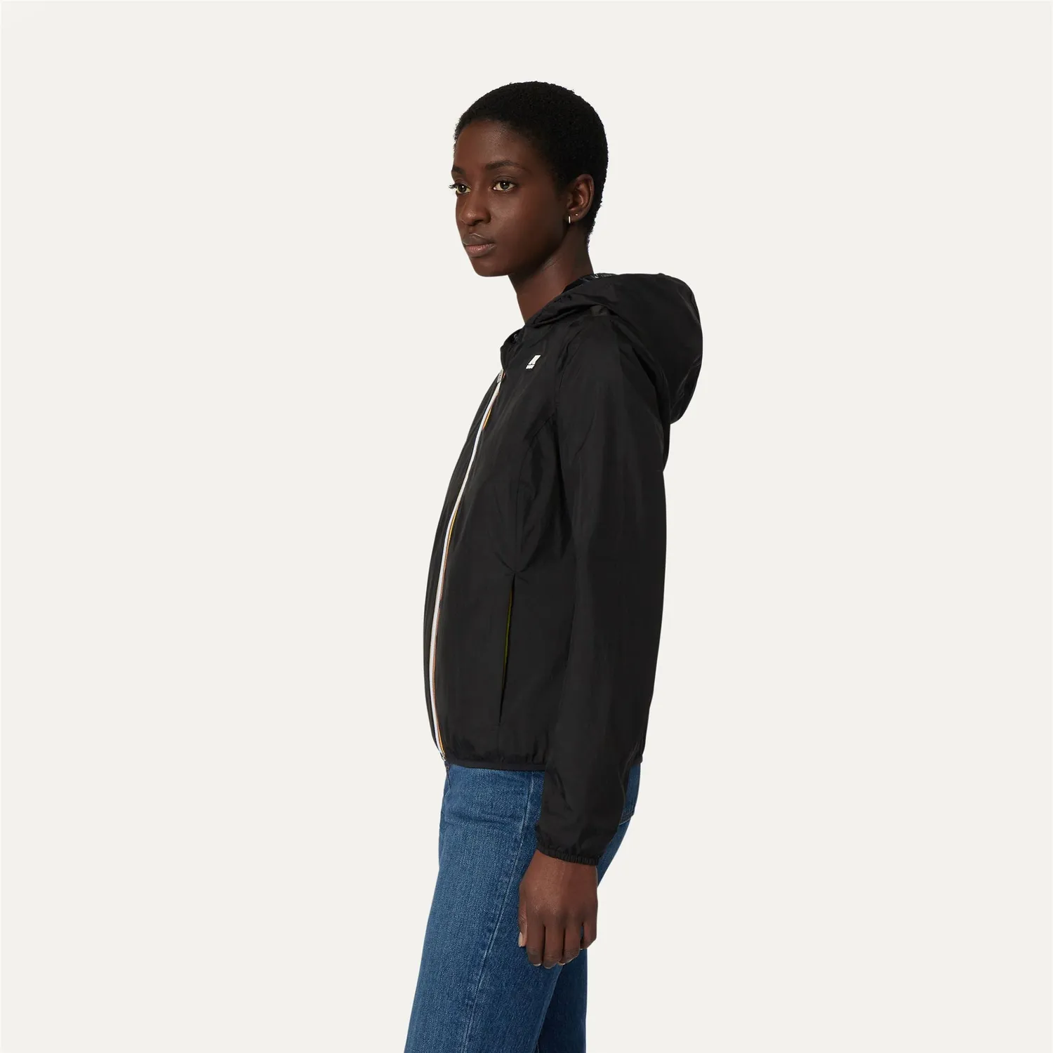 K-Way Lily Double Petal geacă damă negru
