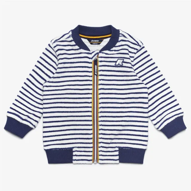 K-Way Set Sponge trening copii White-Blue Deep Cobalt bumbac