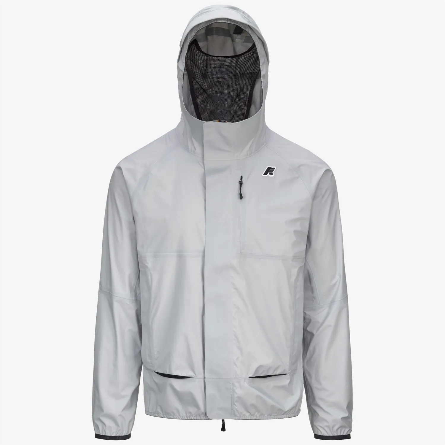 K-Way Roche geaca unisex gri impermeabila 10000 mm