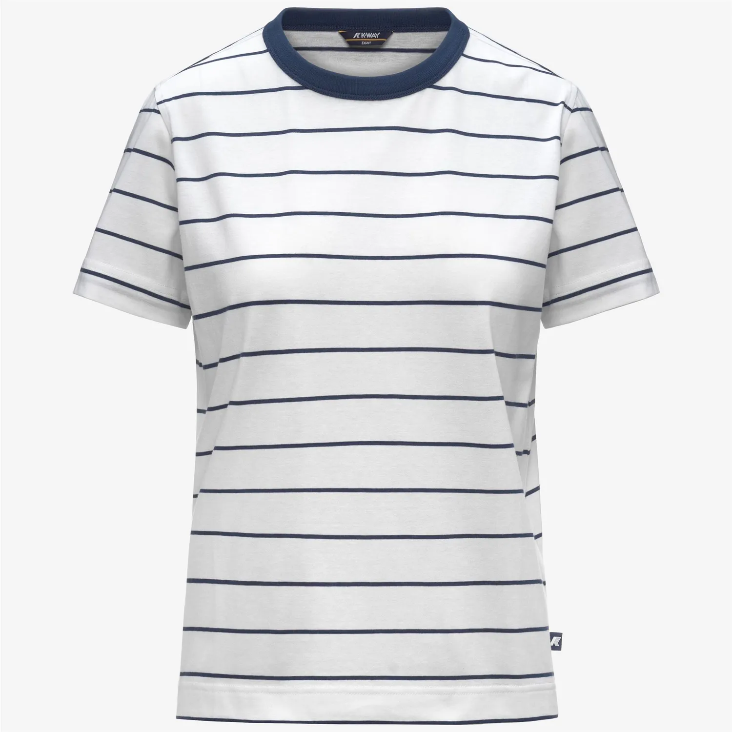 K-Way Elodie Mid Stripes K3132WW tricou dama dungi bumbac