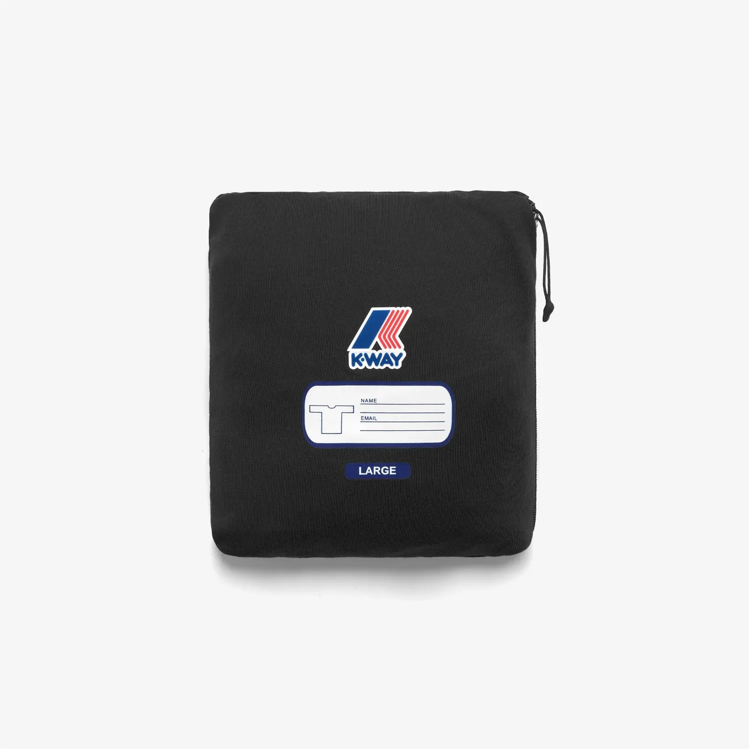 K-Way Leonide tricou Black Pure bumbac