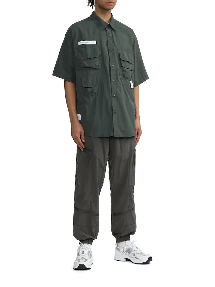 Alpha Industries Unfrm Nylon Utility cămașă teal nailon