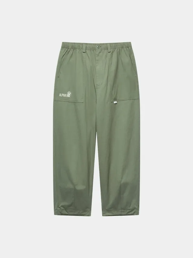 Alpha Industries UNFRM pantaloni ripstop masliniu