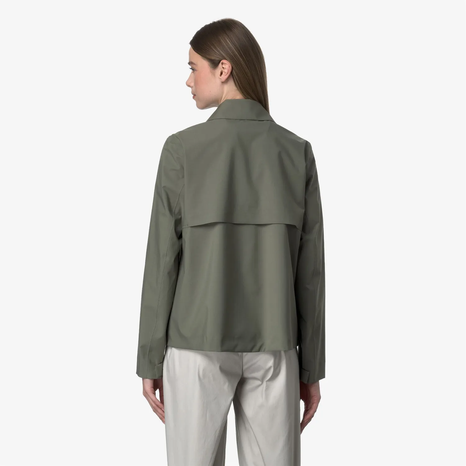 K-Way Arabel Stretch 2L geaca scurta verde 10000