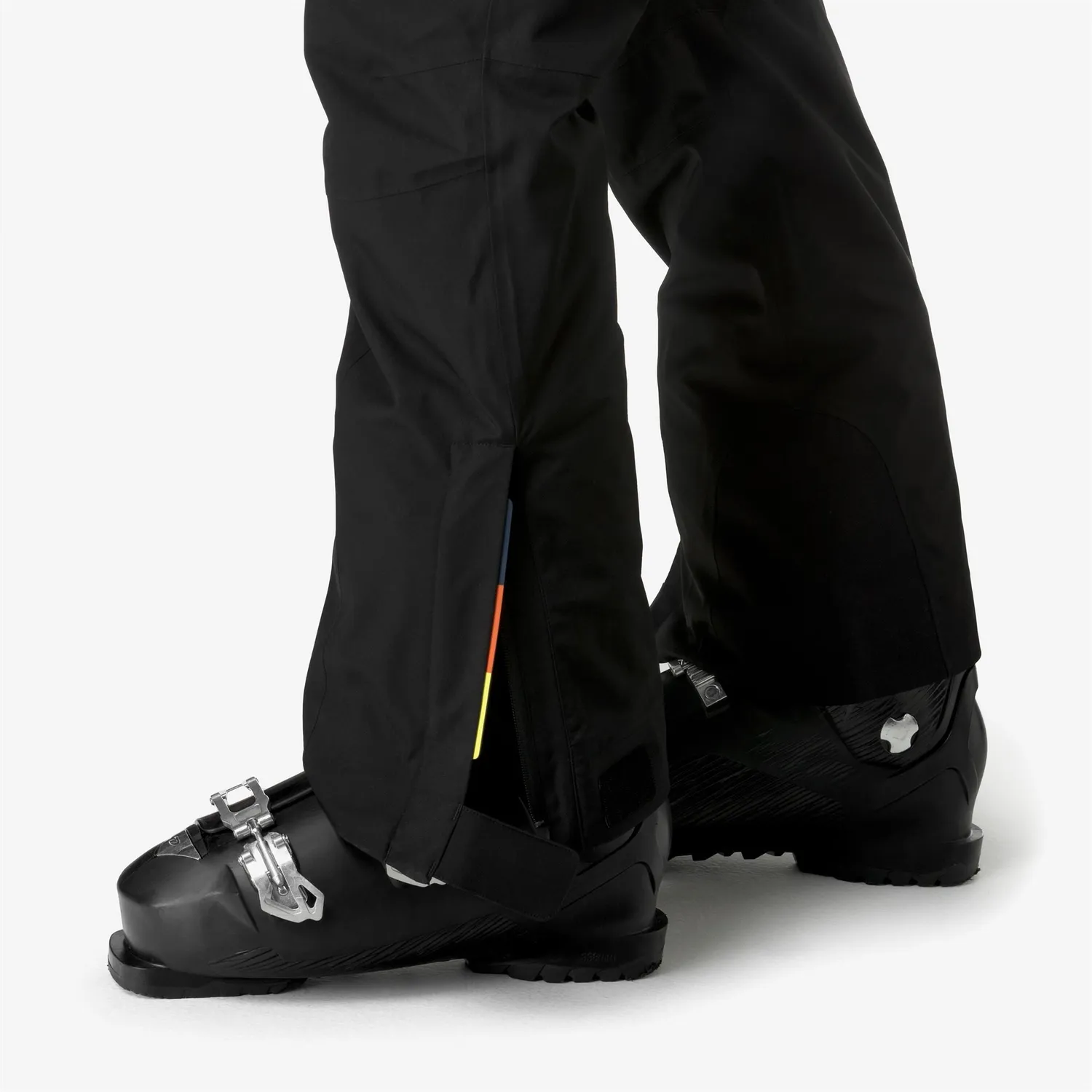 K-Way Avrieux Microtwill 2L pantaloni schi negru impermeabil