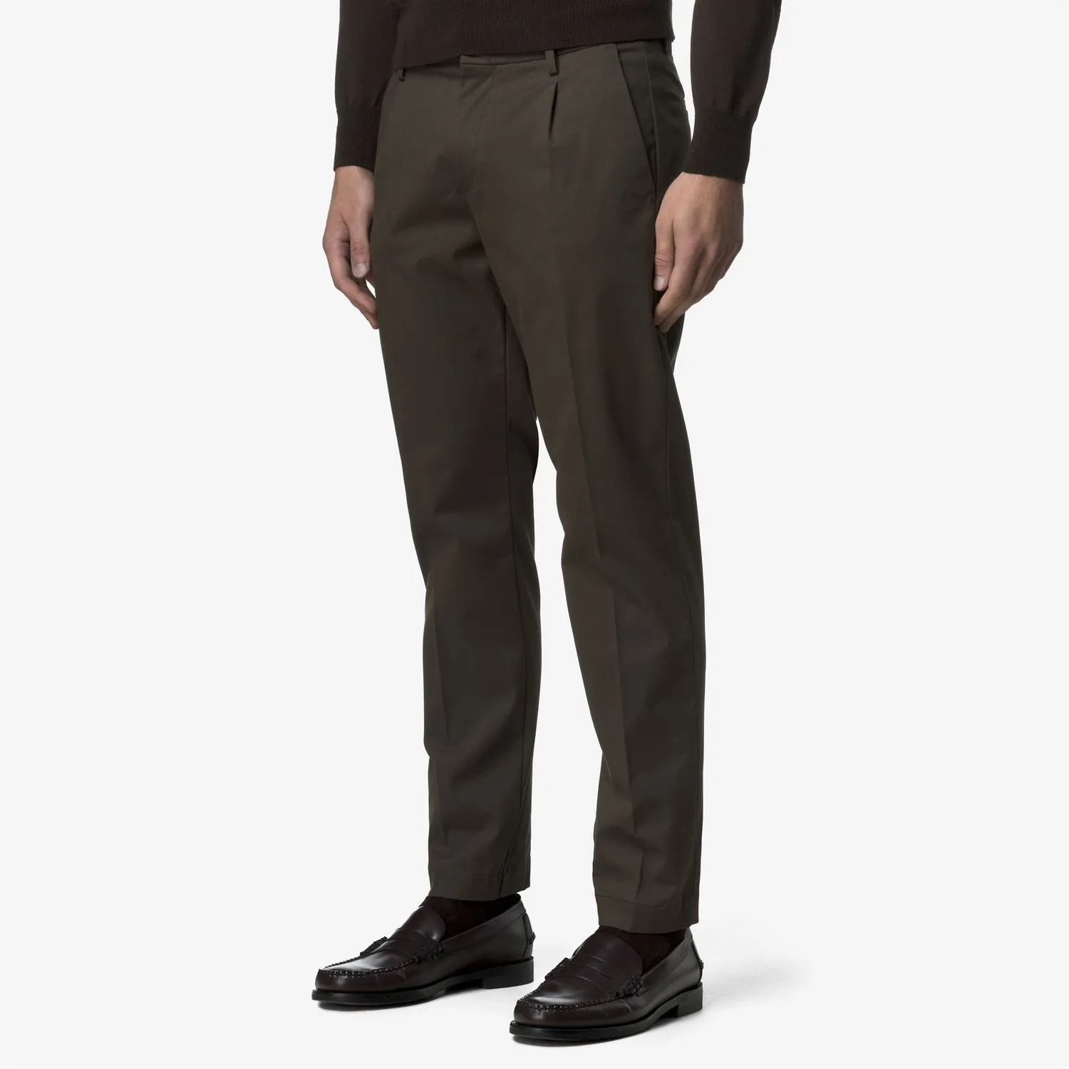 K-Way Ailton Twill Tech Peach pantaloni barbati oliv