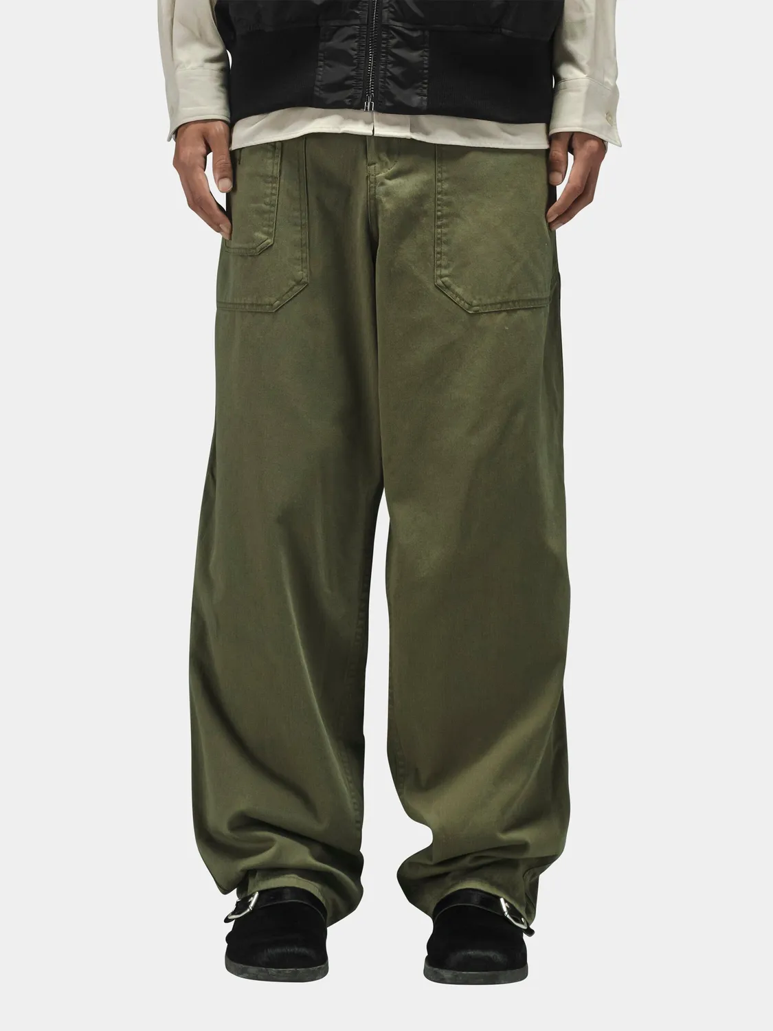 Alpha Industries Hungarian Fatigue pantaloni verde OG-107